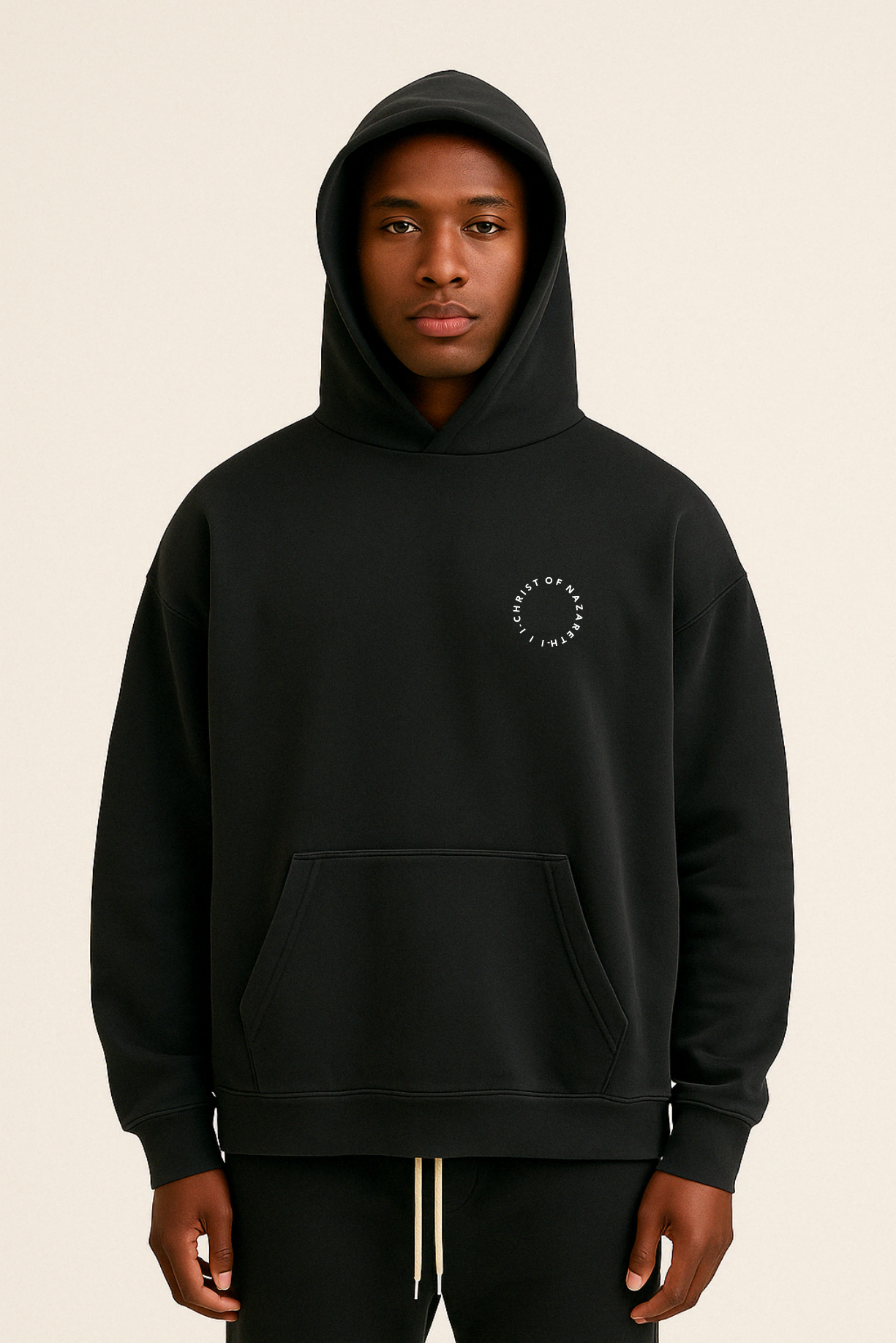 III TRINITY - Boxy Oversized Hoodie
