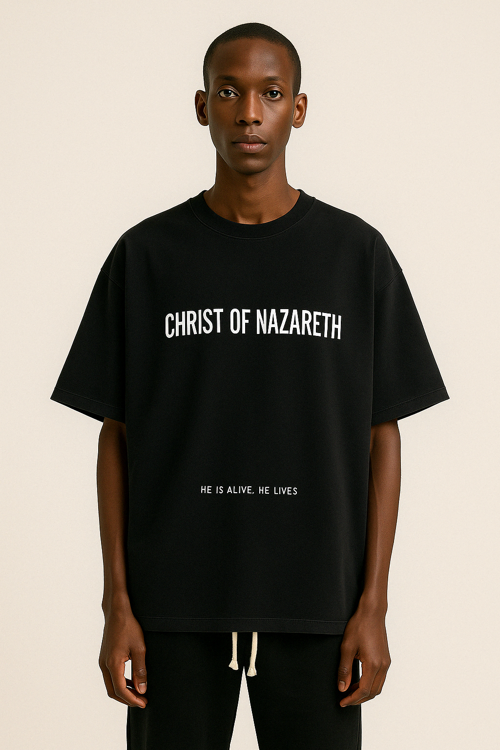 HE IS ALIVE. HE LIVES - Oversize Tee