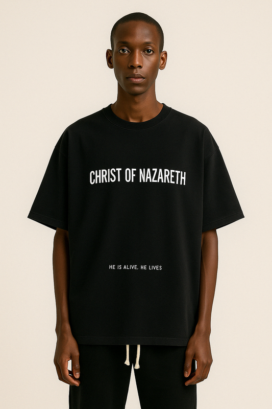 HE IS ALIVE. HE LIVES - Oversize Tee