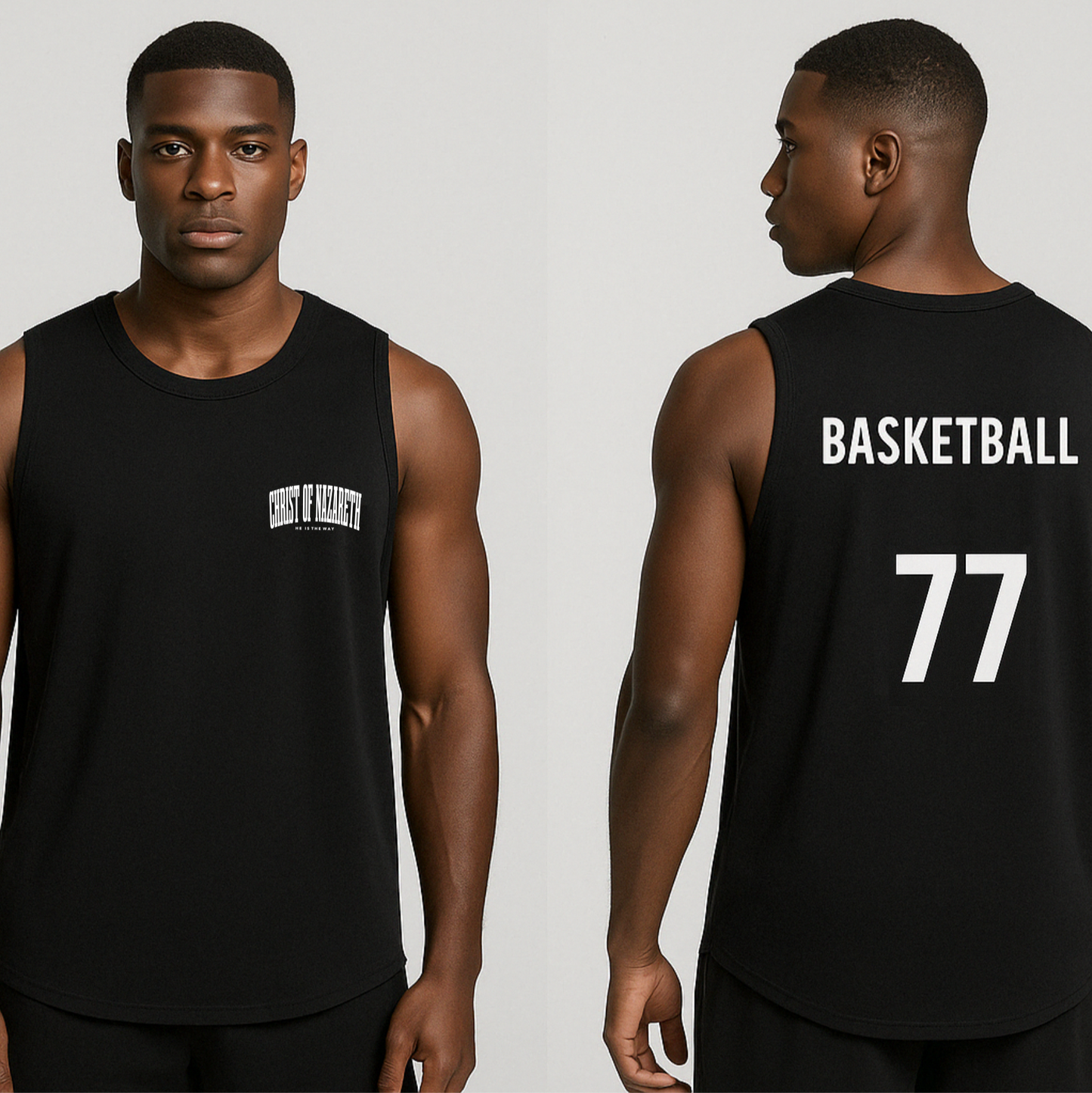 BASKETBALL 77 - tank top