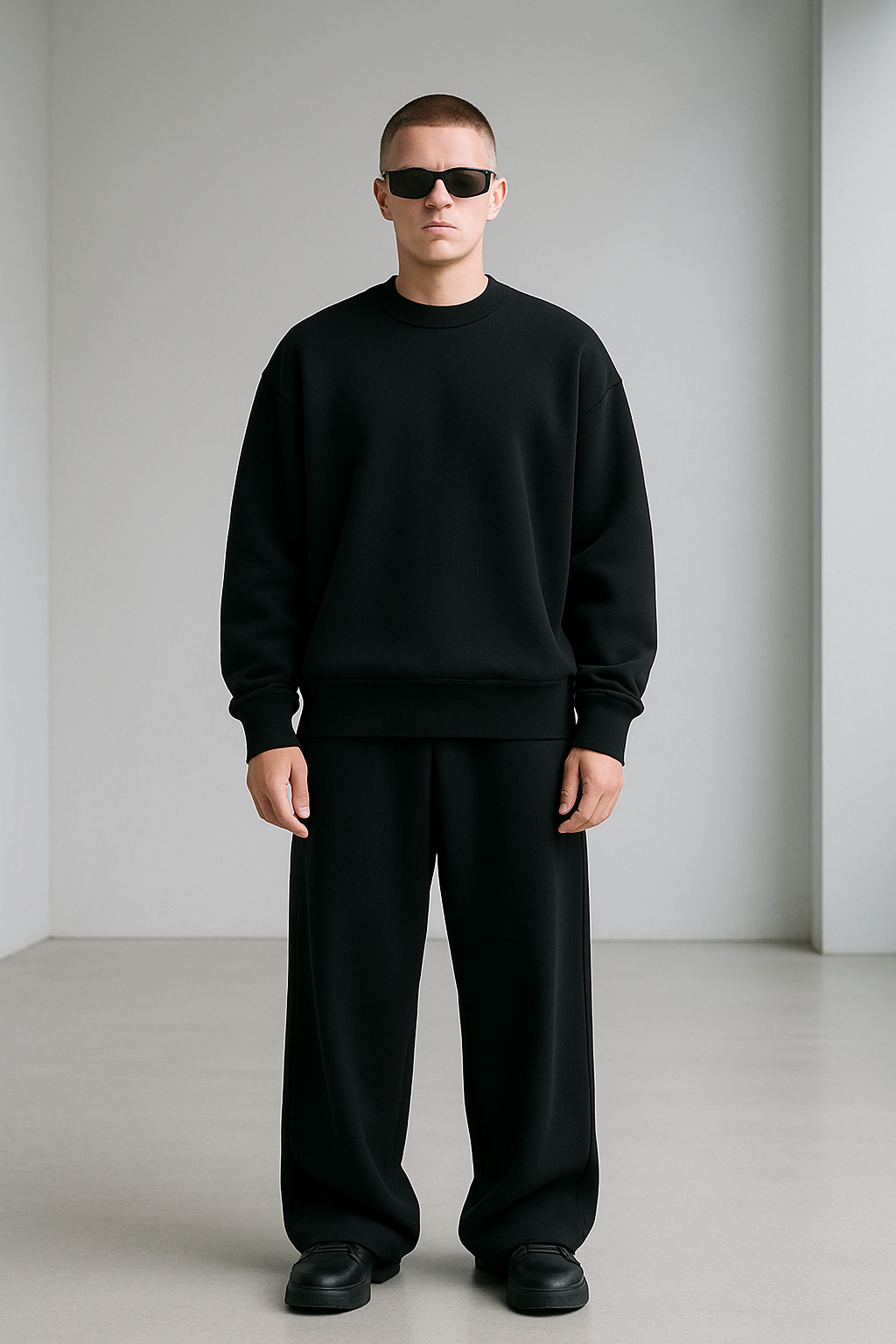 BASIC - Black Sweatshirt