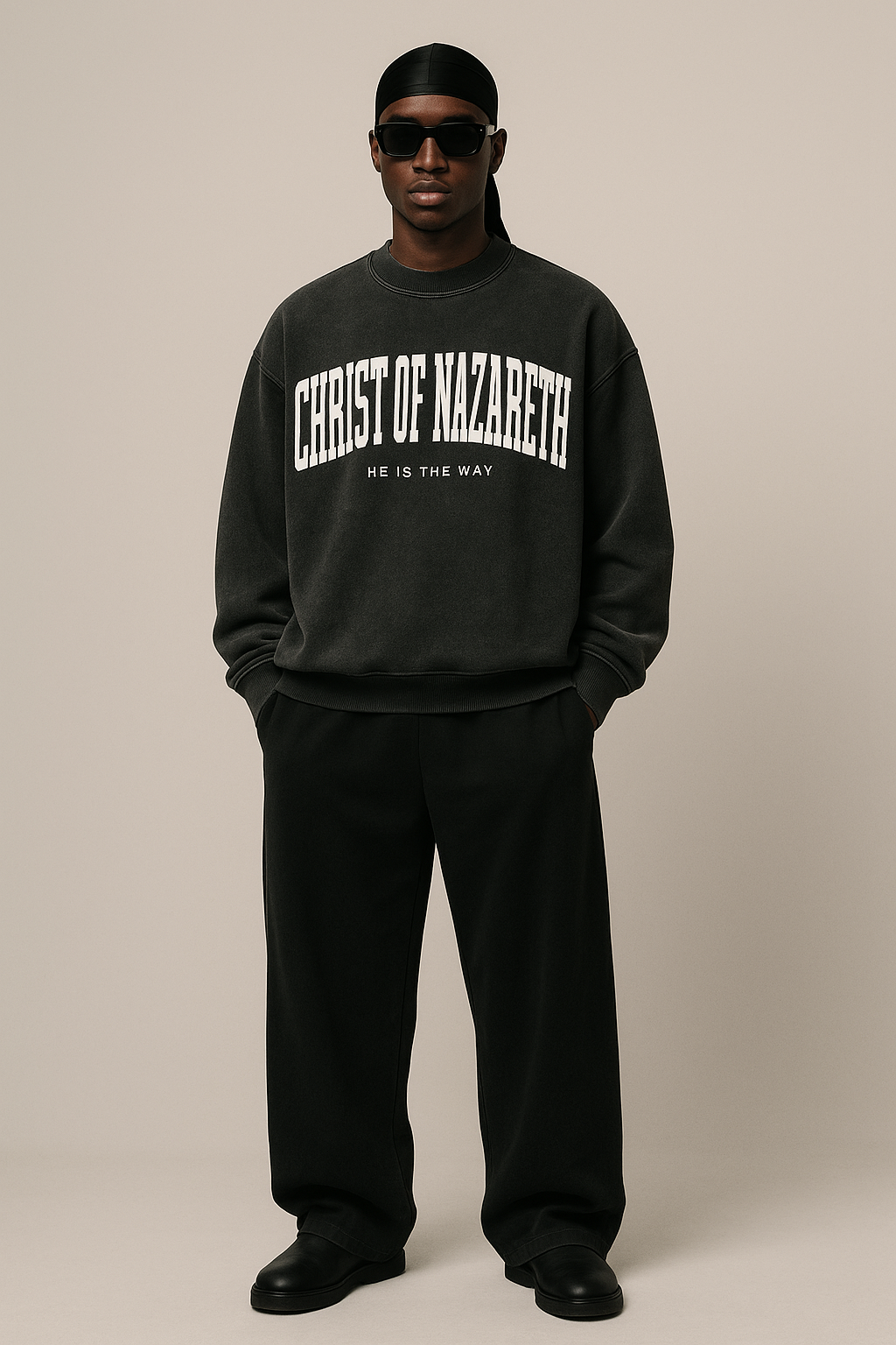 HE IS THE WAY - Oversize Sweatshirt